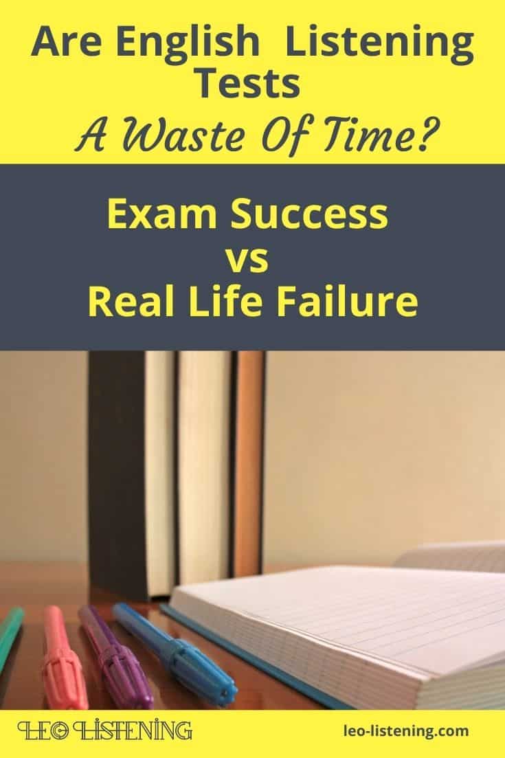 Are English listening tests a waster of time vertical Are English listening tests a waste of time vertical