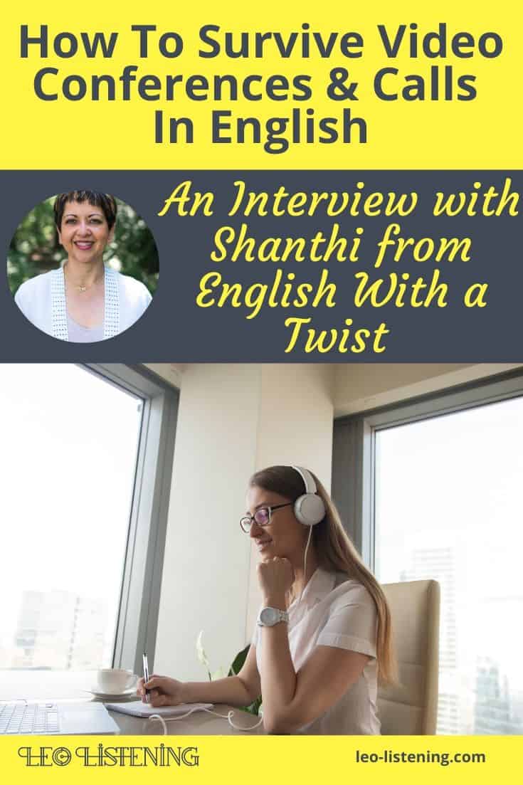 How to survive video conferences and calls in English